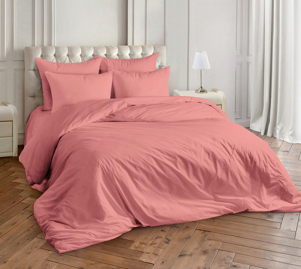 Изображение товара Комплект постельного белья Milanika Лосось 1.5 сп (поплин г/к)