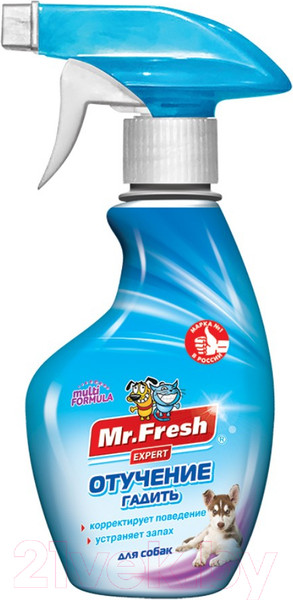 Изображение товара Средство для корректировки поведения животных Mr.Fresh Expert Отучение гадить для собак / F408 (200мл)