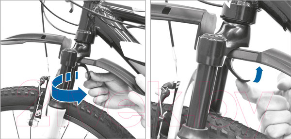 Изображение товара Крыло для велосипеда Polisport Rear X-Fighter / 8564600018