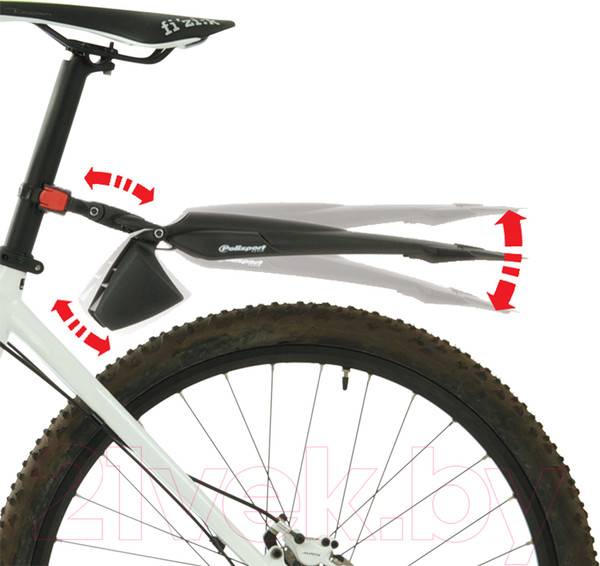 Изображение товара Крыло для велосипеда Polisport Rear X-Fighter / 8564800014