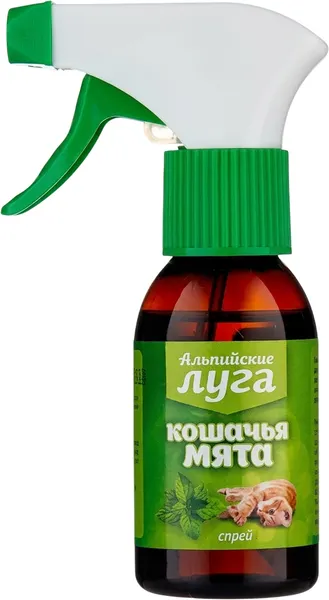 Изображение товара Средство успокаивающее для животных Альпийские луга Кошачья мята / A207 (100мл)