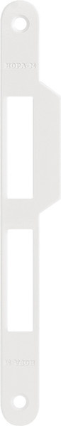 Изображение товара Ответная планка Нора-М 501.18 с заходом / 8563 (белый)