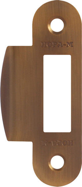 Изображение товара Ответная планка Нора-М 504.18 с заходом / 18590 (матовый кофе)