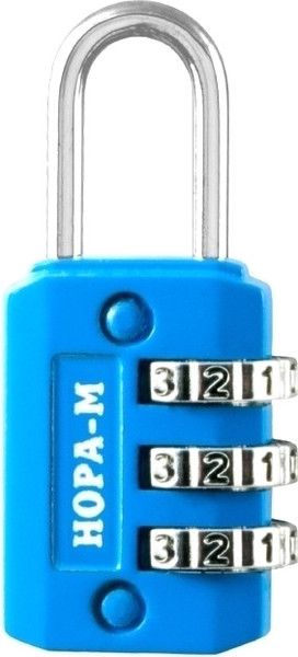 Изображение товара Замок для чемодана Нора-М 604 кодовый / 17068 (голубой)