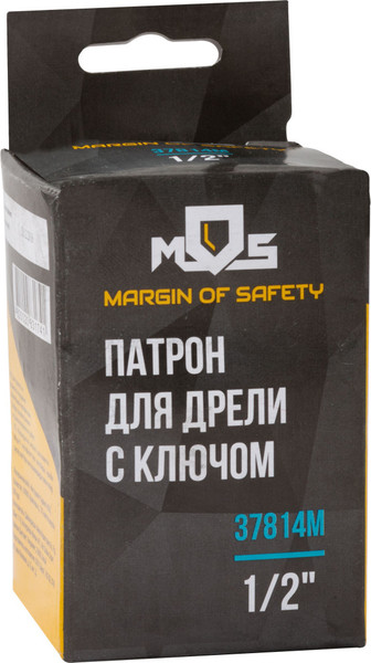 Изображение товара Патрон сверлильный MOS Для дрели с ключом 1/2" 1.5-13мм / 37814М