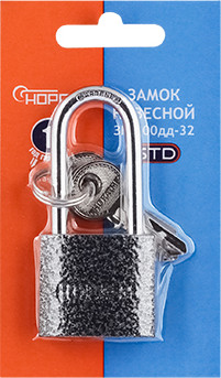 Изображение товара Замок навесной Нора-М ЗН-800дд-32мм 3кл / 16813