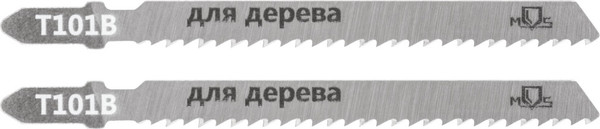Изображение товара Набор пильных полотен MOS T101B по дереву HCS 100мм / 40802М (2шт)