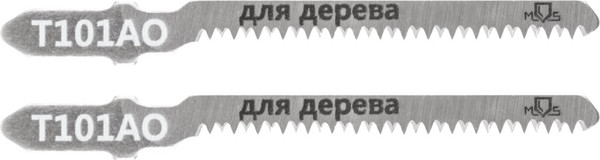 Изображение товара Набор пильных полотен MOS Т101AO HCS 75мм / 40801М (2шт)