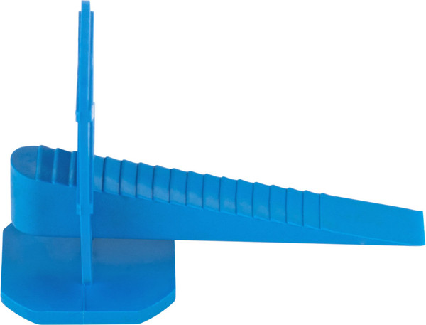 Изображение товара Система выравнивания плитки MOS 16781М (клипсы 40шт, клинья 40шт, синий)