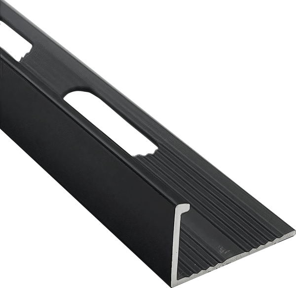 Изображение товара Уголок под плитку Profiling ПО-Г12 (2.7м, черный матовый)