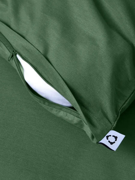 Изображение товара Комплект постельного белья Urban Family Зеленый виноград Евро 50x70 / 839 (пакет)