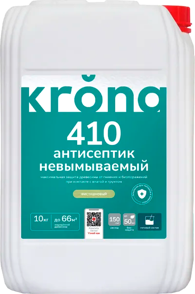 Изображение товара Антисептик для древесины KRONA 410 (10кг)