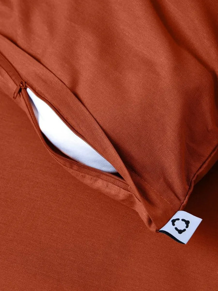 Изображение товара Комплект постельного белья Urban Family Оранждат Евро 70x70 / 837 (пакет)