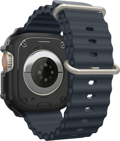 Изображение товара Защитный чехол для умных часов Spigen Rugged Armor для Apple Watch Ultra 1/2 / ACS05456 (матовый черный)