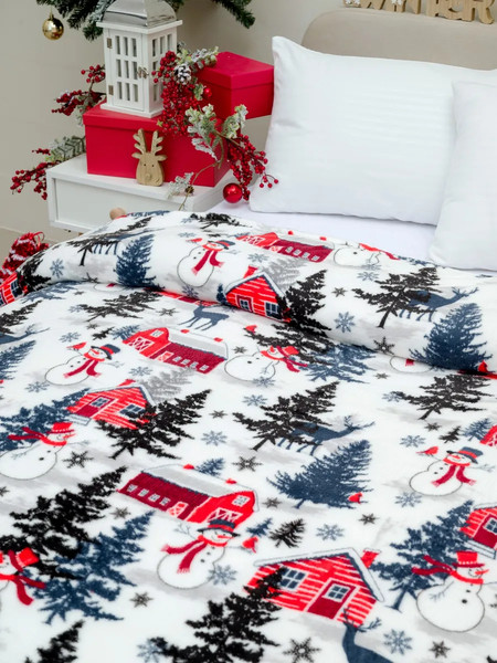 Изображение товара Плед Павлина Домики НГ 150x200