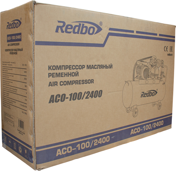 Изображение товара Воздушный компрессор Redbo ACO-100/2400 / 19743