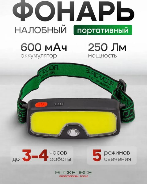 Изображение товара Фонарь RockForce RF-TH2158 (65835)