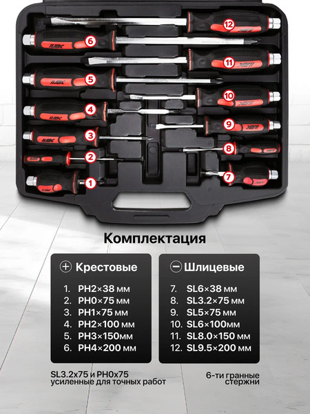 Изображение товара Набор отверток JBC 21310 (65933)