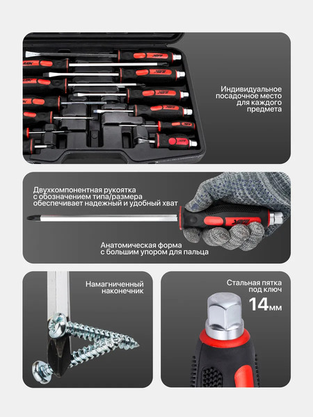 Изображение товара Набор отверток JBC 21310 (65933)