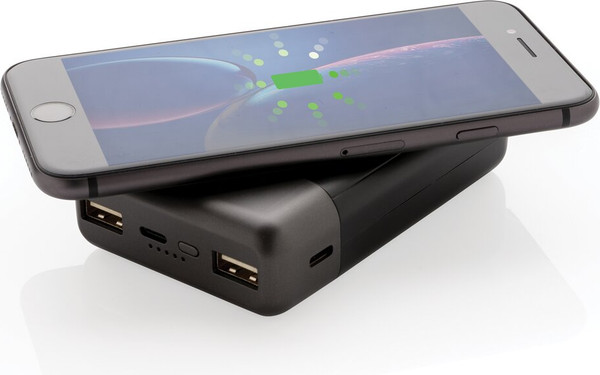 Изображение товара Портативное зарядное устройство Xindao Ultimate 10000 / P322.161 (черный/серый)