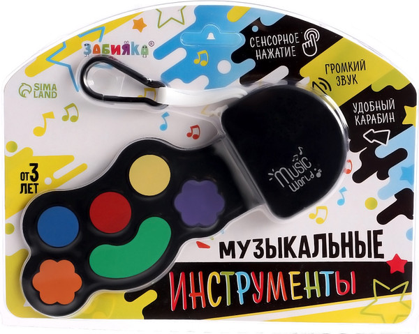 Изображение товара Музыкальная игрушка Zabiaka Барабан / 10627487