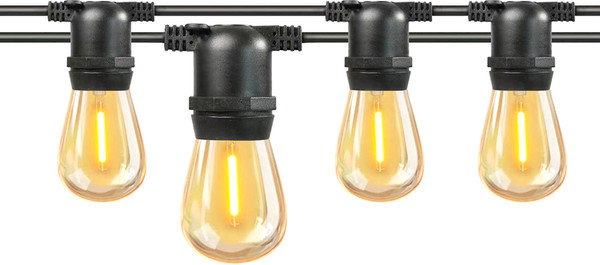 Изображение товара Провод для гирлянд General Lighting Gen-Beltlight-10M-30E27-IP65 Black / 663004