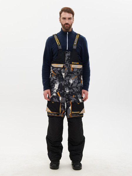 Изображение товара Костюм для охоты и рыбалки Huntsman Elbrus -35°C КМФ192 (р.56-58/182-188, черный)