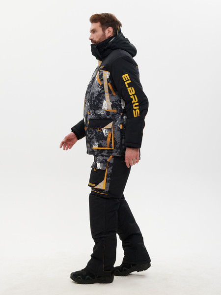 Изображение товара Костюм для охоты и рыбалки Huntsman Elbrus -35°C КМФ192 (р.60-62/182-188, черный)