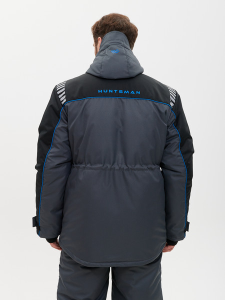 Изображение товара Костюм для охоты и рыбалки Huntsman Полюс Lux V2 -45°C (р.48-50/182-188, серый/черный)