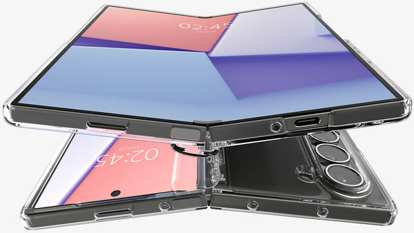 Изображение товара Чехол-накладка Spigen Ultra Hybrid Pro для Galaxy Z Fold 6  / ACS07813 (Crystal Clear)