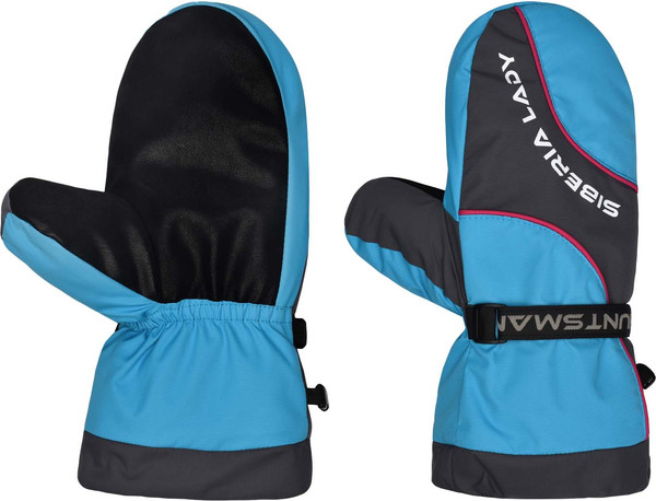 Изображение товара Варежки для охоты и рыбалки Huntsman Siberia Lady Breathable (серый/голубой)