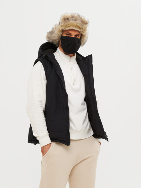 Изображение товара Шапка Huntsman Полюс V2 Cell (р.58-60, серый/черный)