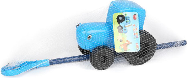 Изображение товара Игрушка-каталка Технопарк Синий трактор / BLUTRA-20PL-STICK-WOD
