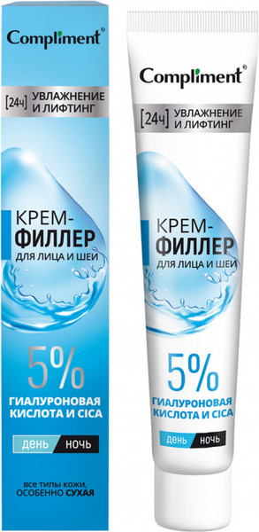 Изображение товара Крем для лица Compliment Увлажнение и лифтинг для лица и шеи (50мл)