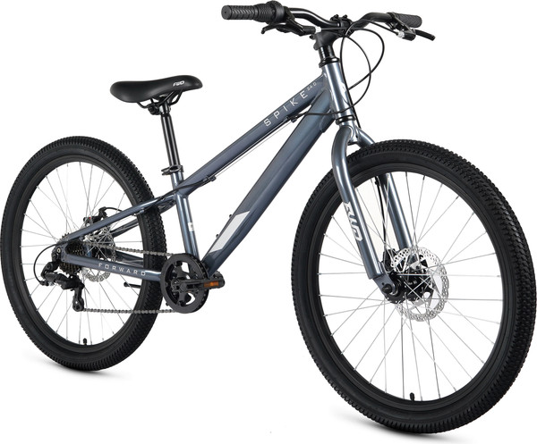 Изображение товара Велосипед Forward Spike CX 24 2025 (24, серый, разобранный, в коробке)