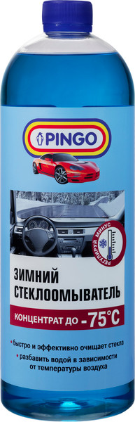 Изображение товара Жидкость стеклоомывающая Pingo до -75°С / 75075-2 (1л)