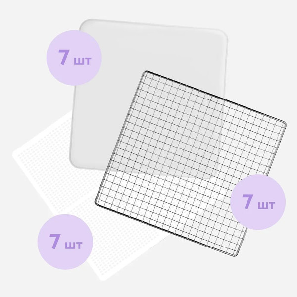 Изображение товара Сушилка для овощей и фруктов Kitfort КТ-4955