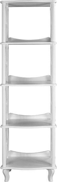 Изображение товара Стеллаж Мебелик Джульетта 4 уровня (молочный дуб)