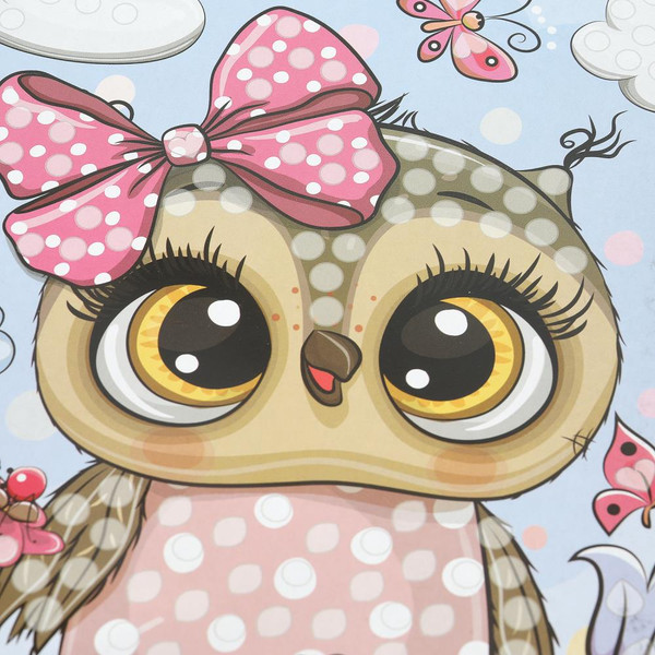 Изображение товара Набор алмазной вышивки MultiArt Кристальная мозаика Сова / CRYST-114763