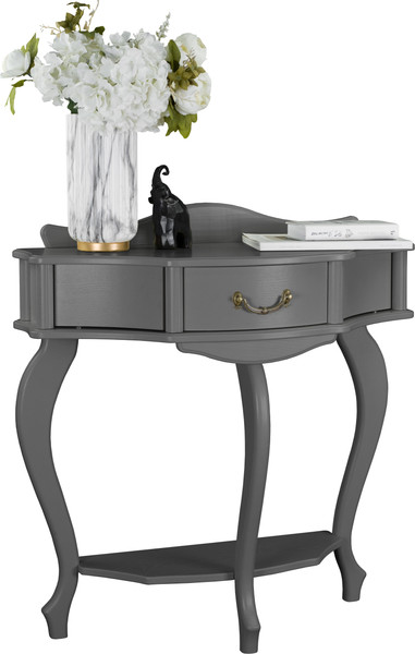 Изображение товара Консольный столик Мебелик Джульетта (серый ясень)