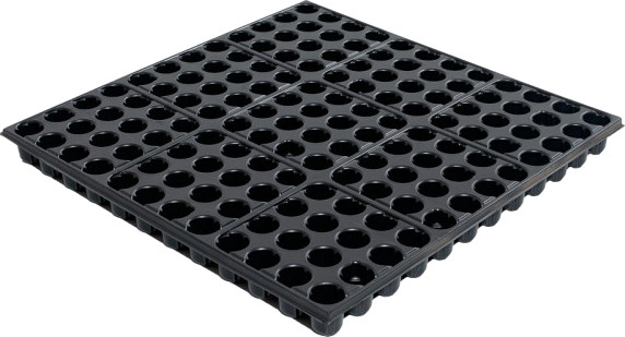 Изображение товара Набор кассет для рассады GreenTerra 0.8мм / 144-Ф (10шт, гидропоника)