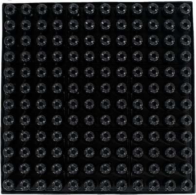 Изображение товара Набор кассет для рассады GreenTerra 0.8мм / 144-Ф (10шт, гидропоника)