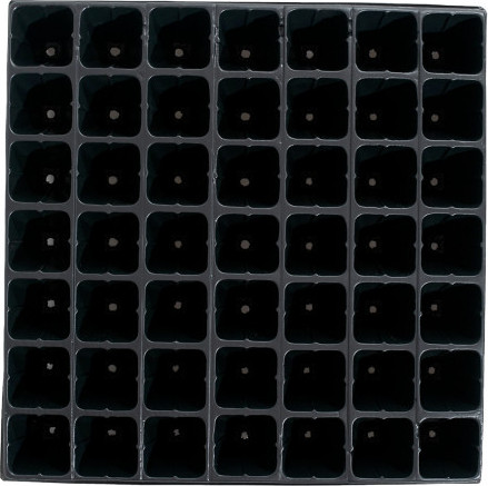 Изображение товара Набор кассет для рассады GreenTerra 0.8мм / 49-Ф (10шт,конус)