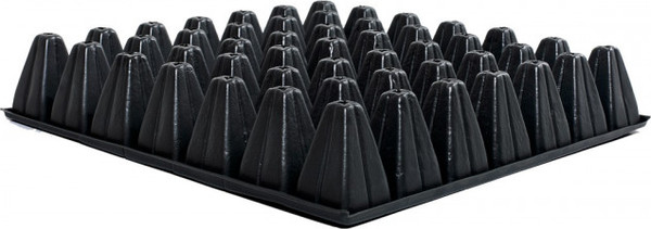 Изображение товара Набор кассет для рассады GreenTerra 0.8мм / 49-Ф (10шт,конус)