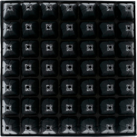 Изображение товара Набор кассет для рассады GreenTerra 0.8мм / 49-Ф (10шт,конус)