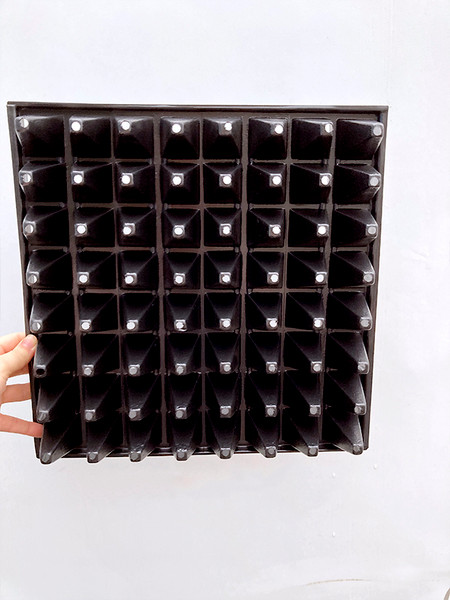 Изображение товара Набор кассет для рассады GreenTerra 0.8мм / 64 (10шт, свекла)