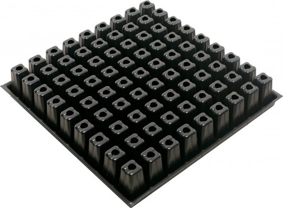 Изображение товара Набор кассет для рассады GreenTerra 1.2мм / 81 (10шт, плантек)