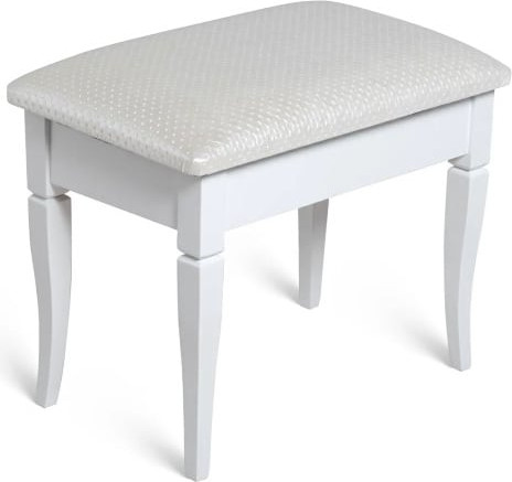 Изображение товара Банкетка Мебелик Ретро М с ящиком (белый/экокожа белый)