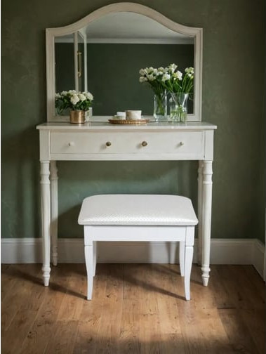 Изображение товара Банкетка Мебелик Ретро М с ящиком (белый/экокожа белый)