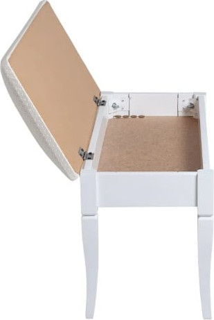 Изображение товара Банкетка Мебелик Вивальди М с ящиком (белый/экокожа белый)